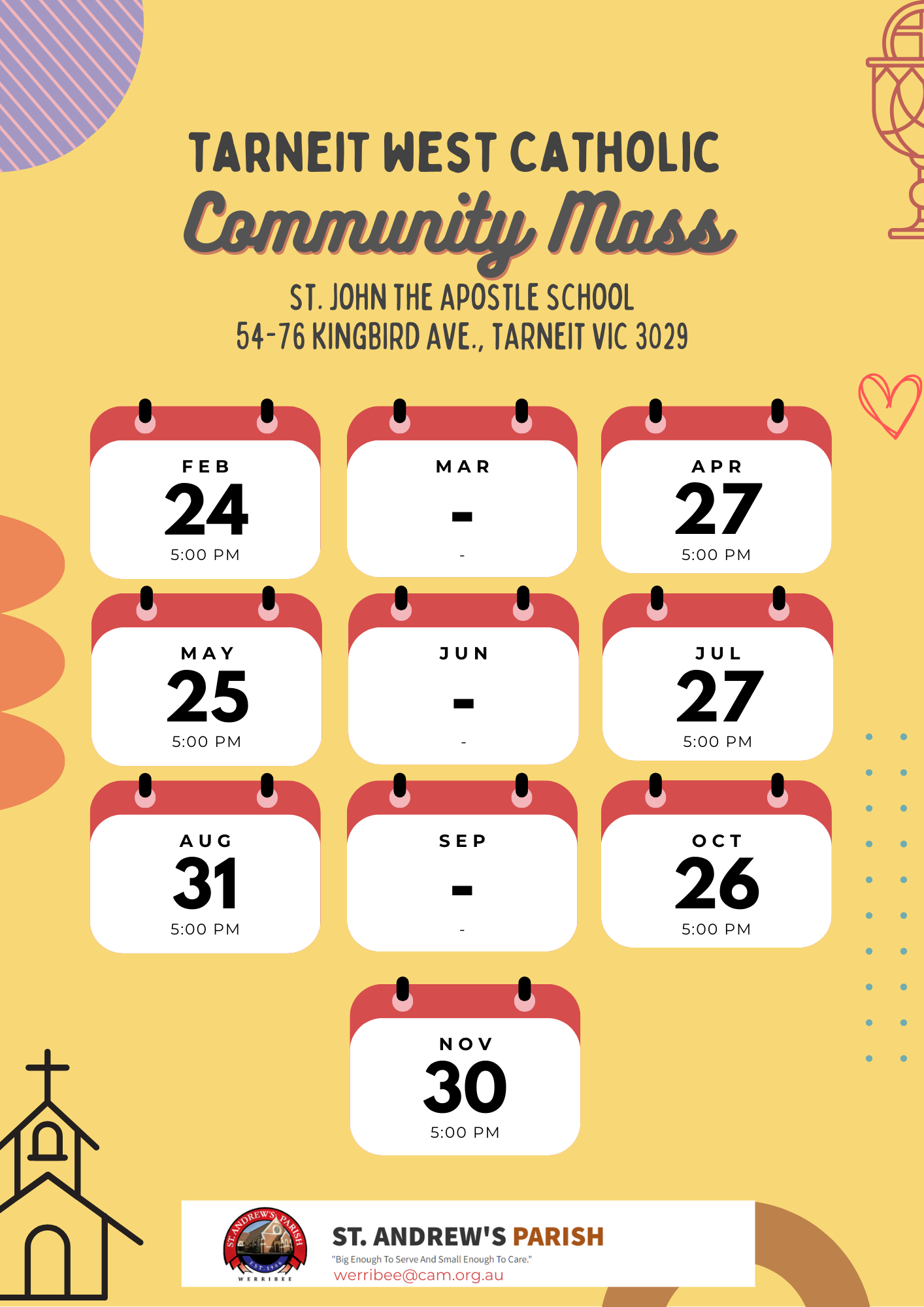 2024 - Tarneit West Catholic Community Mass - Poster.png
